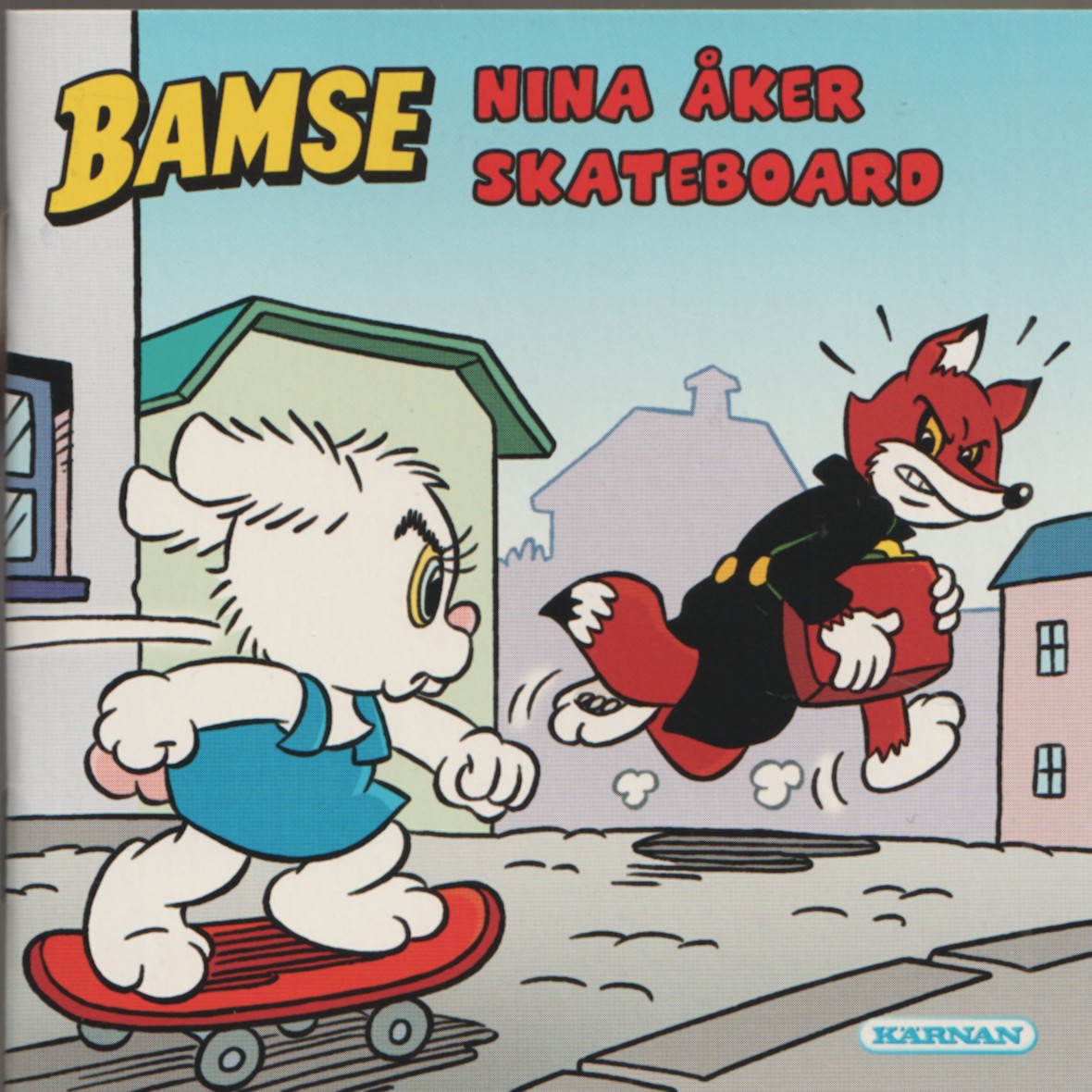 Egmont minibok, Bamse Nina åker skateboard