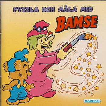 Egmont minibok, Pyssla och måla med Bamse