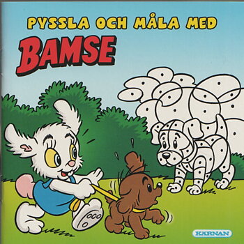 Egmont minibok, Pyssla och måla med Bamse
