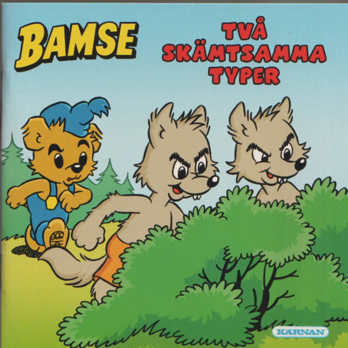 Egmont minibok, Bamse och två skämtsamma typer