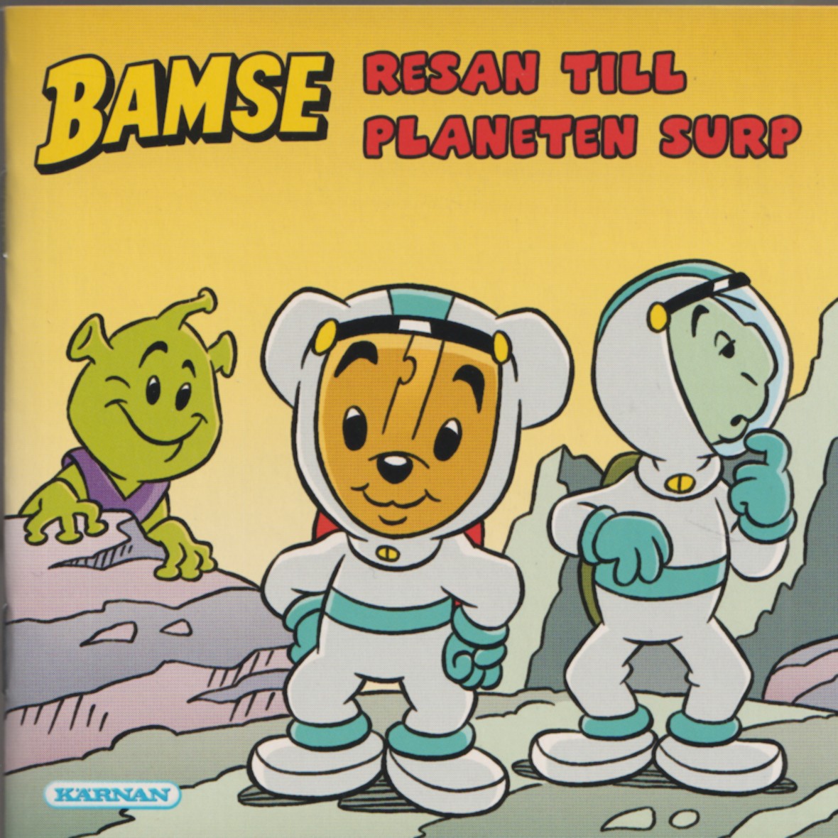 Egmont minibok, Bamse Resan till planeten Surp
