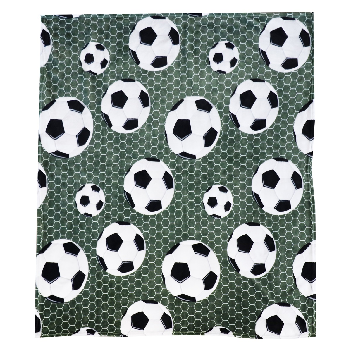 Football plaid 130x150 green - 2