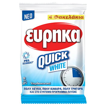 Eurika QUICK WHITE, Fast white super whitening powder 4x50g