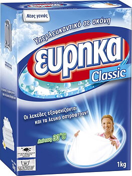 Eurika classic 1kg, Super bleach for clothes
