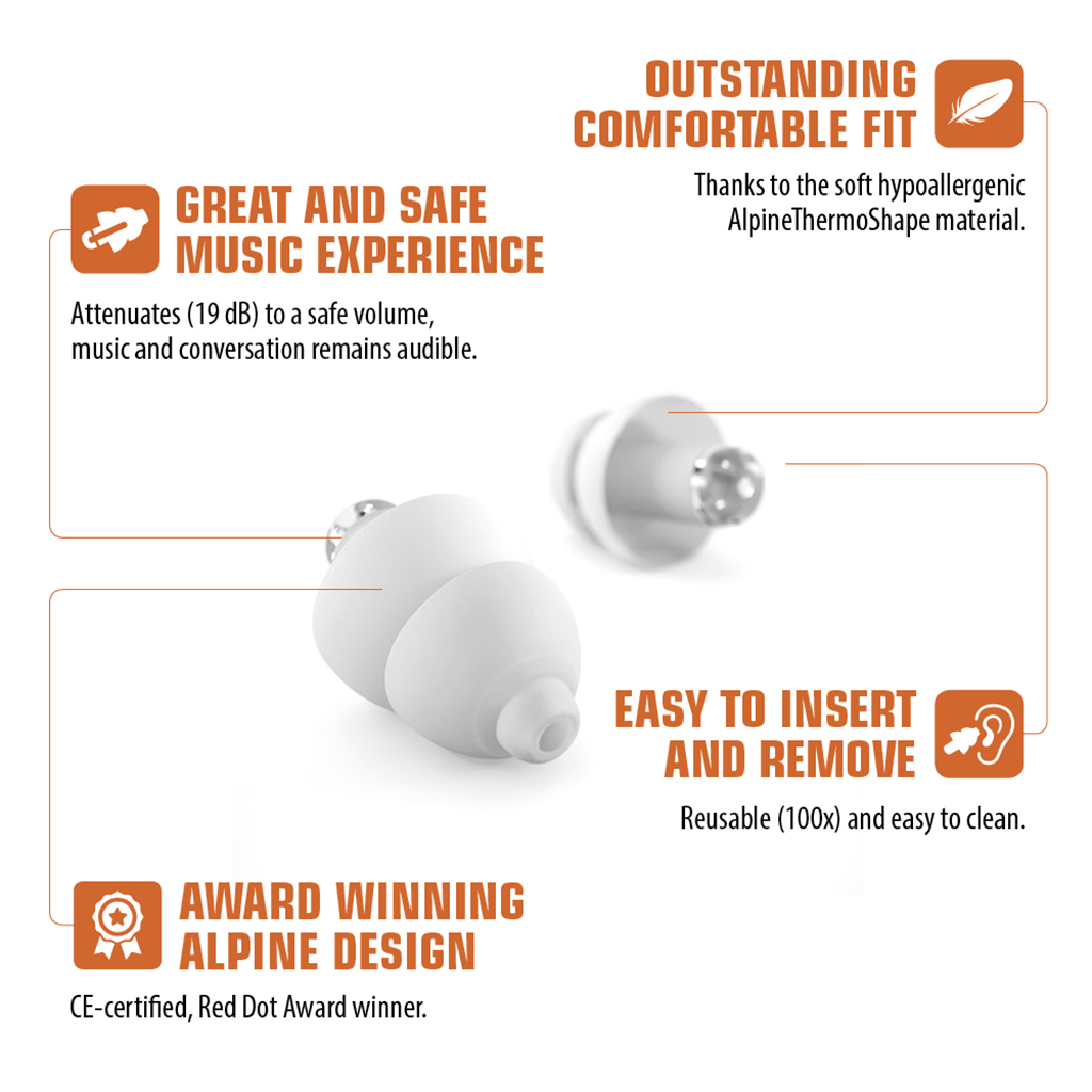 Alpine PartyPlug - Earplugs for parties - 5