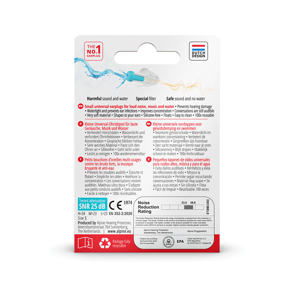 Alpine Pluggies Kids - Earplugs for children - 6