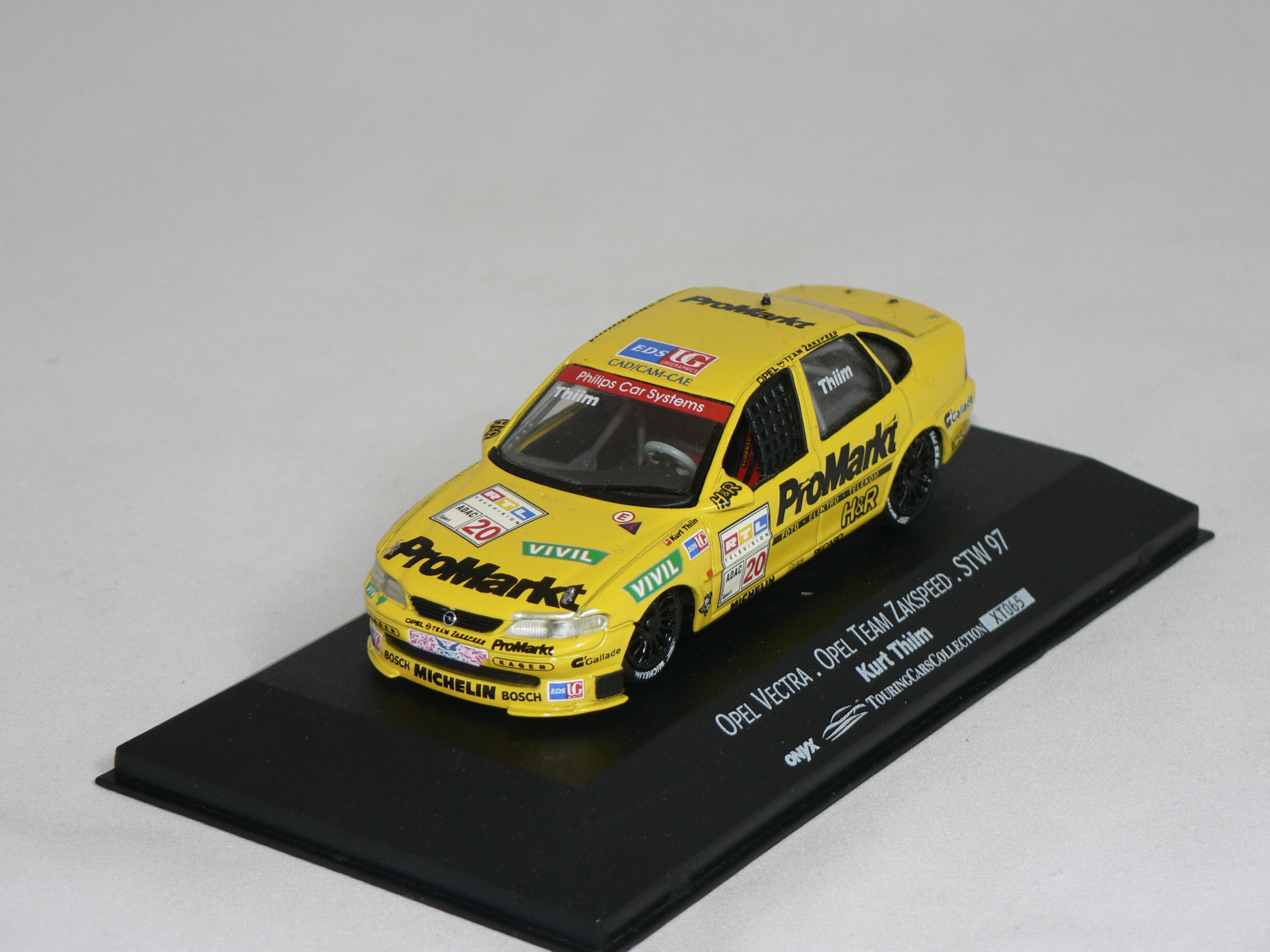 Opel Vectra  #20 1997 (Opel Team Zakgpeed  Kurt Thilm) 1:43 Onyx