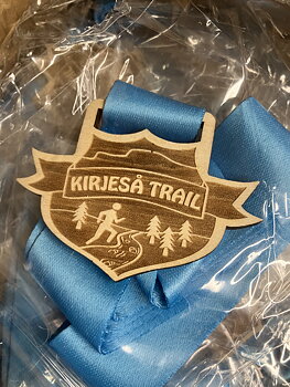 Specialmedalj i trä -  Kirjeså Trial
