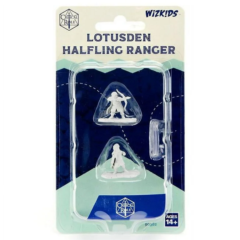 Critical Role Unpainted Miniatures: Lotusden Halfling Ranger Male