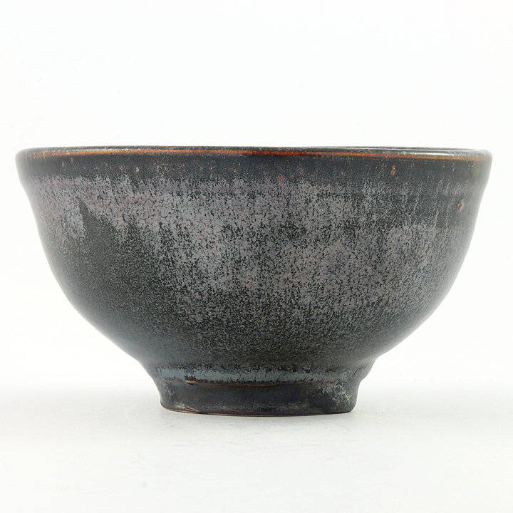 イサク・イサクソン  一点もの  黒色のボウル  茶碗  (13cm)  2000年代  #54