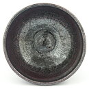 Isak Isaksson (2000s) Unique Chawan Bowl with Black Glaze 13 cm #54