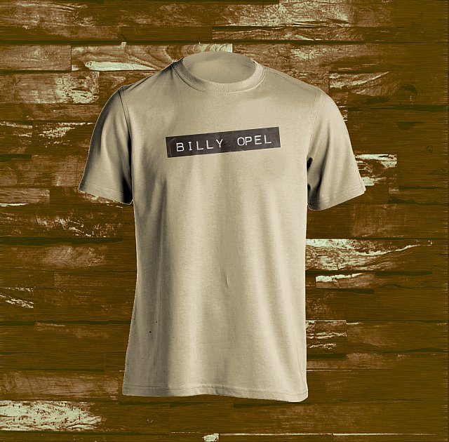 BILLY OPEL - Logo BEIGE T-shirt