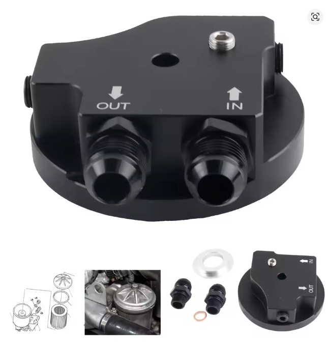 AN adapter oljekylning BMW M50, S50, S52 - 2