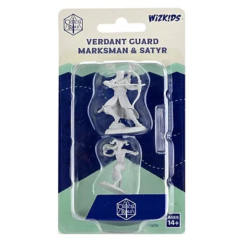 Critical Role Unpainted Miniatures: Verdant Guard Marksman & Satyr