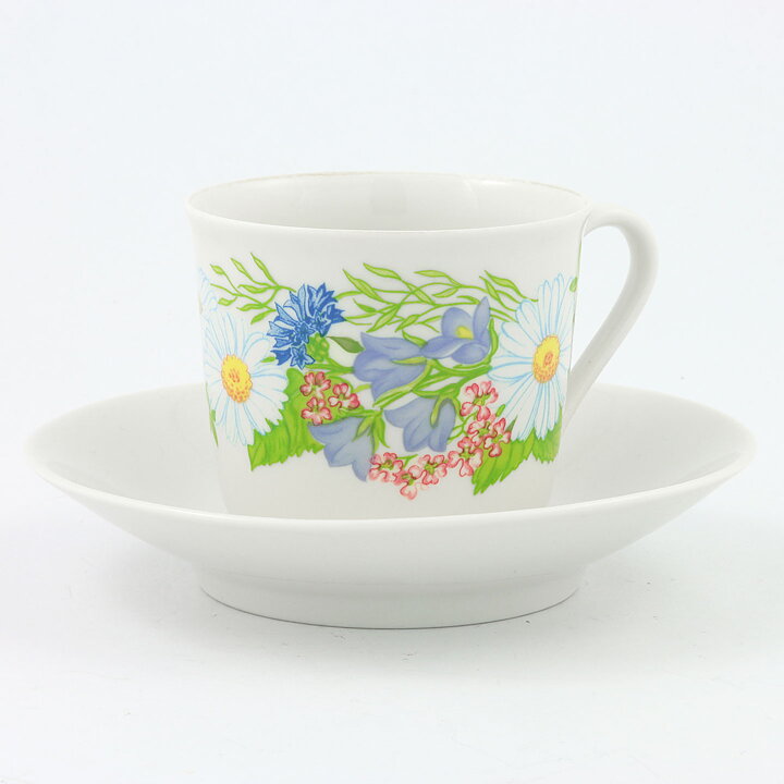 Margareta Lilliesköld (Midsommar 1981) Coffee Cup with Flower Decor 9 cm (2)
