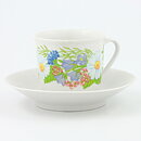 Margareta Lilliesköld (Midsommar 1981) Coffee Cup with Flower Decor 9 cm (3)