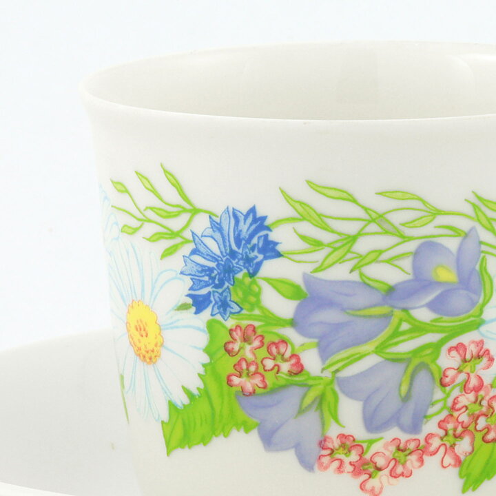 Margareta Lilliesköld (Midsommar 1981) Coffee Cup with Flower Decor 9 cm (4)