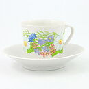 Margareta Lilliesköld (Midsommar 1981) Coffee Cup with Flower Decor 9 cm (4)