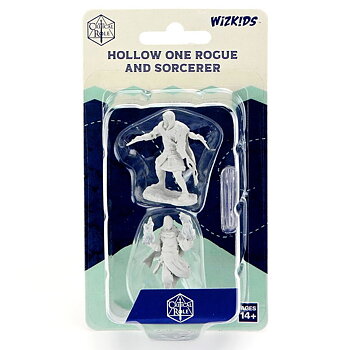 Critical Role Unpainted Miniatures: Hollow One Rogue and Sorceror Male
