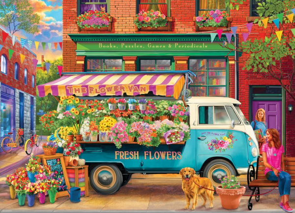 The Flower Van, 1000 Bitar Eurographics