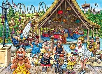 Wasgij Original #Efteling World Of Sinbad! 1000 bitar Jumbo