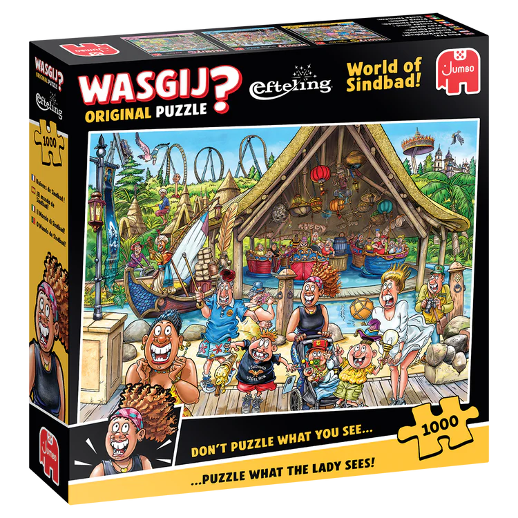 Wasgij Original #Efteling World Of Sinbad! 1000 bitar Jumbo - 2