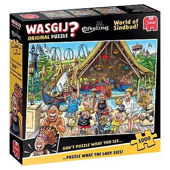 Wasgij Original #Efteling World Of Sinbad! 1000 bitar Jumbo