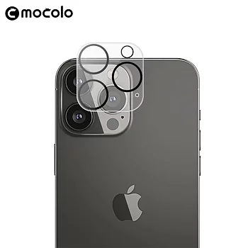 MOCOLO Linsskydd för iPhone 15 Pro / Pro Max - Svart Ram
