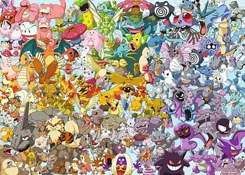 Challenge Poke'mon, 1000 Bitar Ravensburger