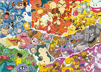 Poke'mon Adventure, 1000 Bitar Ravensburger