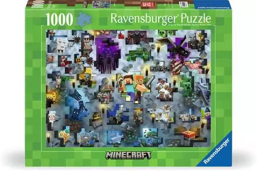 Minecraft Mobs, 1000 Bitar Ravensburger - 2