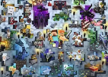 Minecraft Mobs, 1000 Bitar Ravensburger
