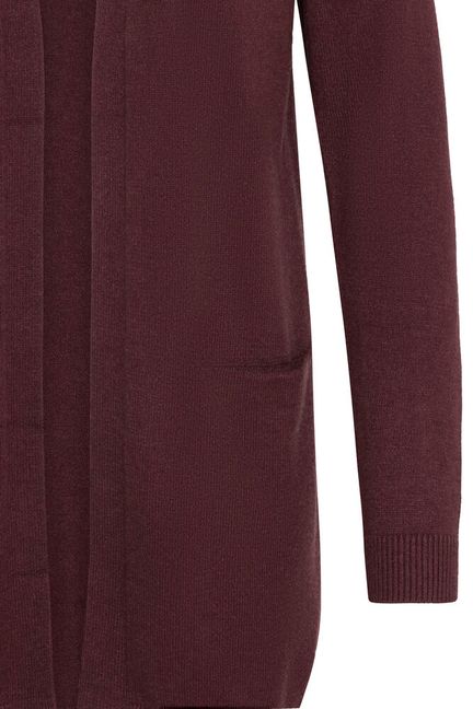 B Young  - Nonina Cardigan Vinröd - 3
