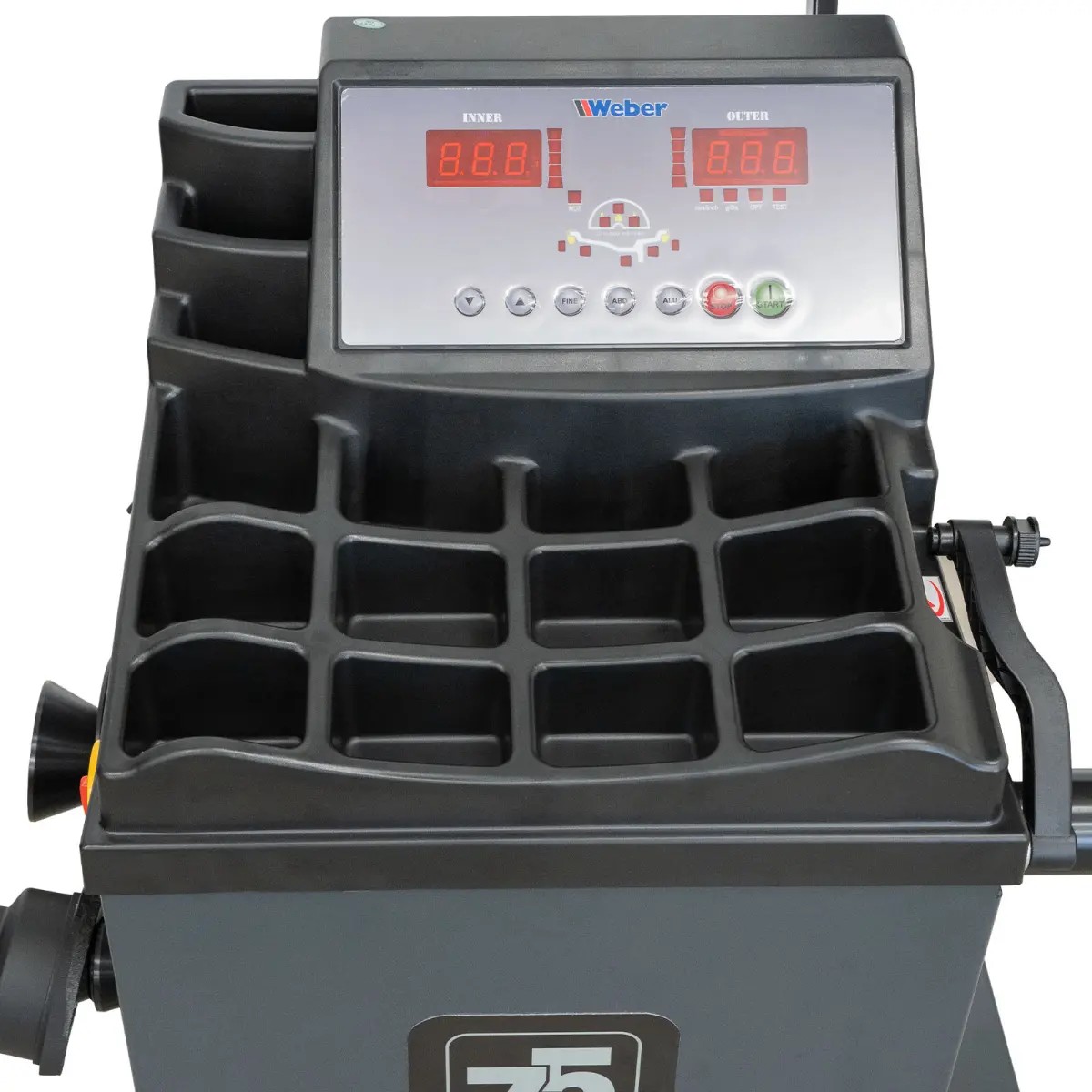 75års JUBILEUMS DÄCKPAKET WEBER med Hjälparm - 12