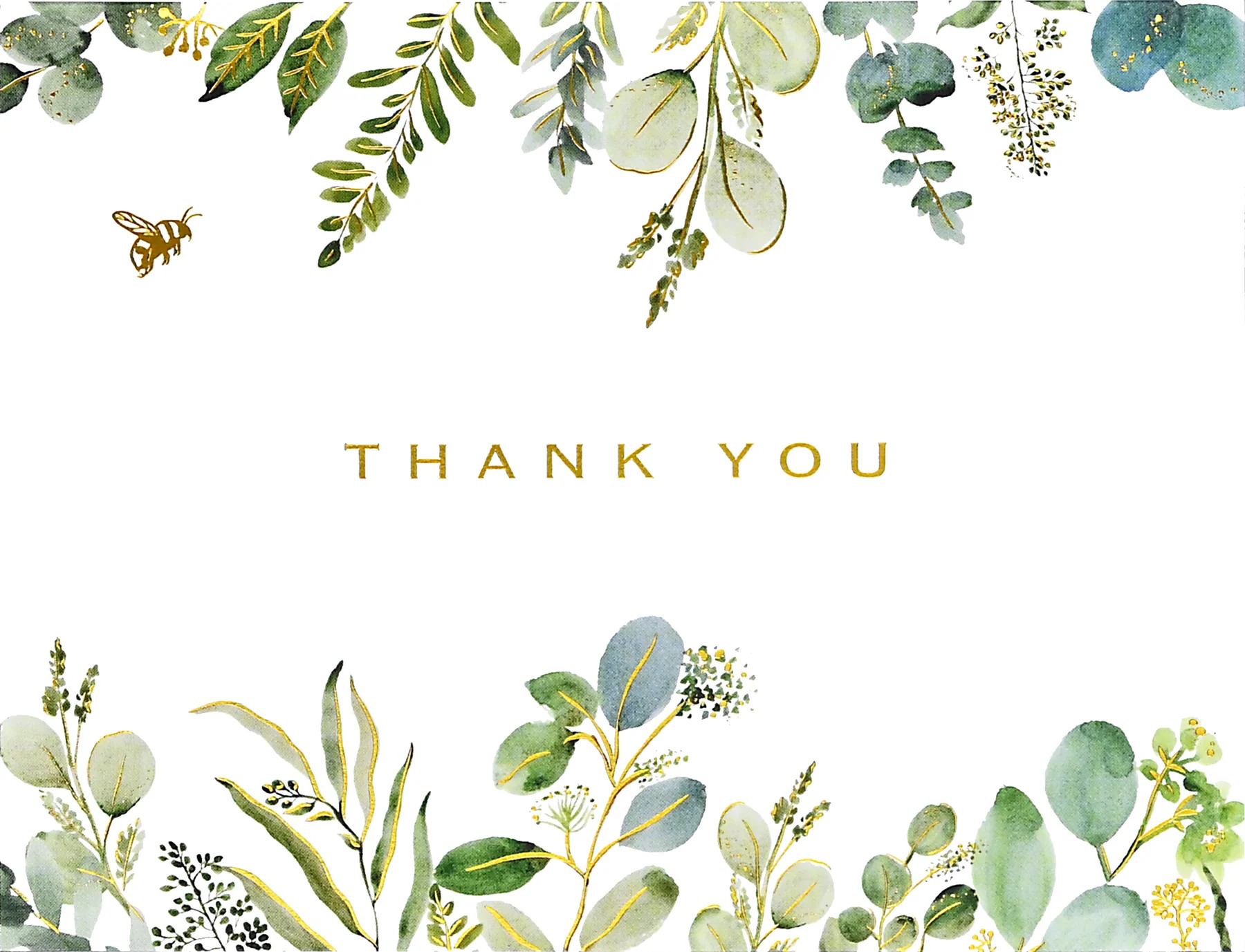 Eucalyptus Premium Note Cards - 4