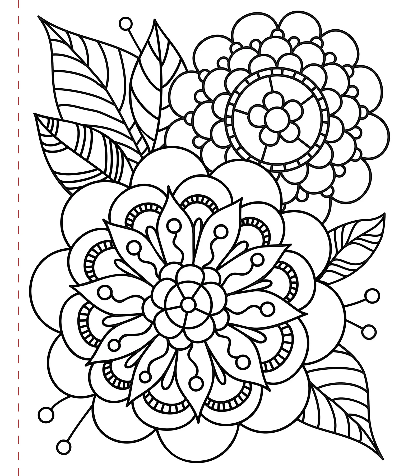 Mindfulness Large Print Coloring Book - 6