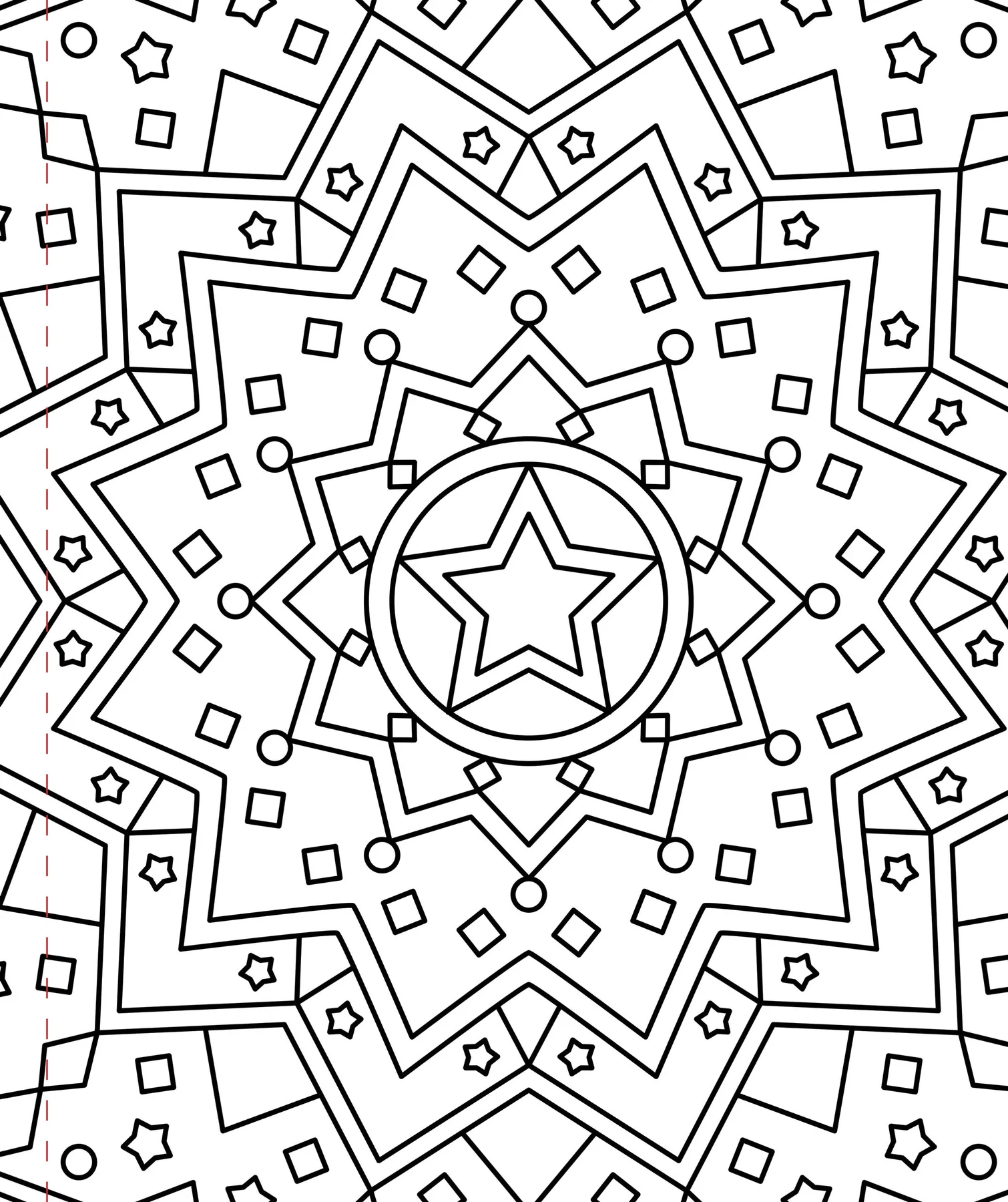 Mindfulness Large Print Coloring Book - 4