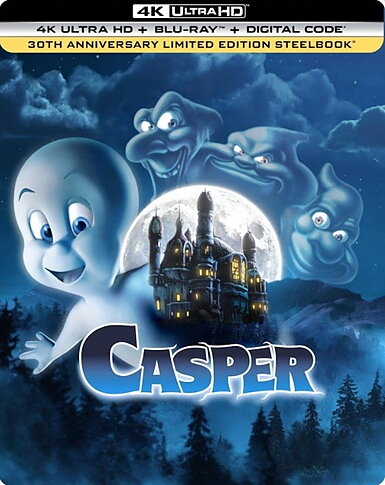 Casper - 30th Anniversary Limited Edition Steelbook (BLU-RAY 4K ULTRA HD + BLU-RAY)