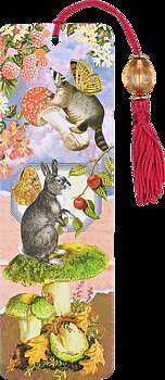 Ephemera Beaded Bookmark