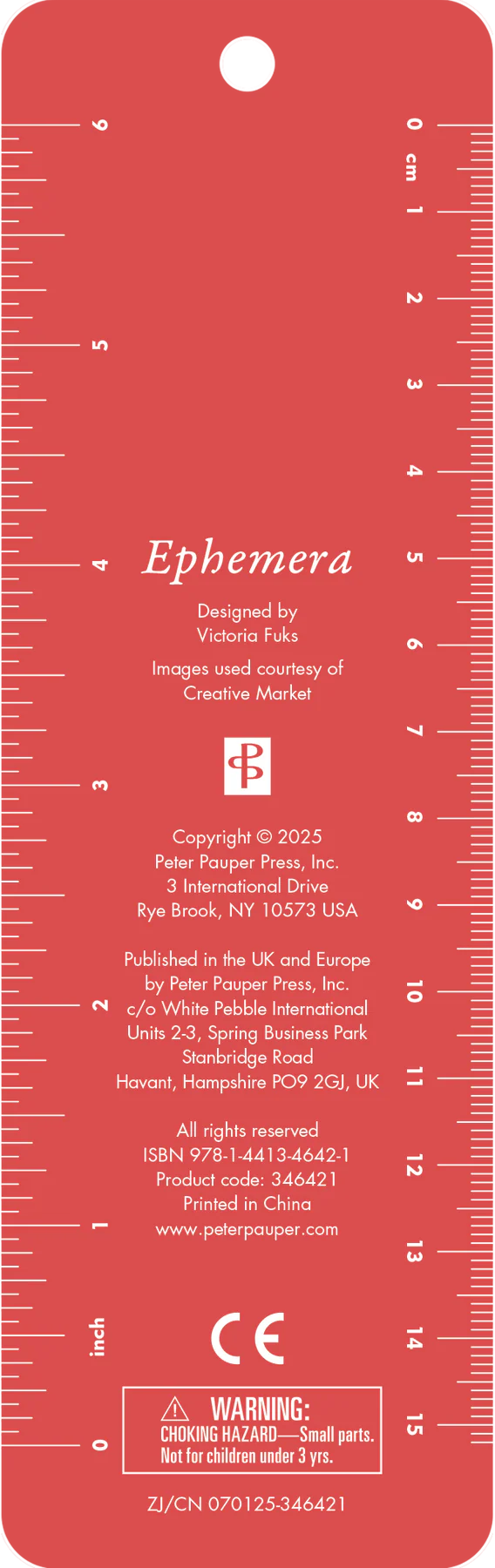 Ephemera Beaded Bookmark - 3