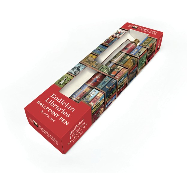 Bodleian Libraries: High Jinks Bookshelves Boxed Decorative Ballpoint pen - 2
