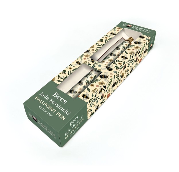 Jade Mosinski: Garden Bees Boxed Decorative Ballpoint Pen - 2