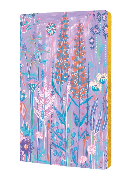 Lucy Innes Williams: Purple Garden House (Soft Touch Journal) - 2