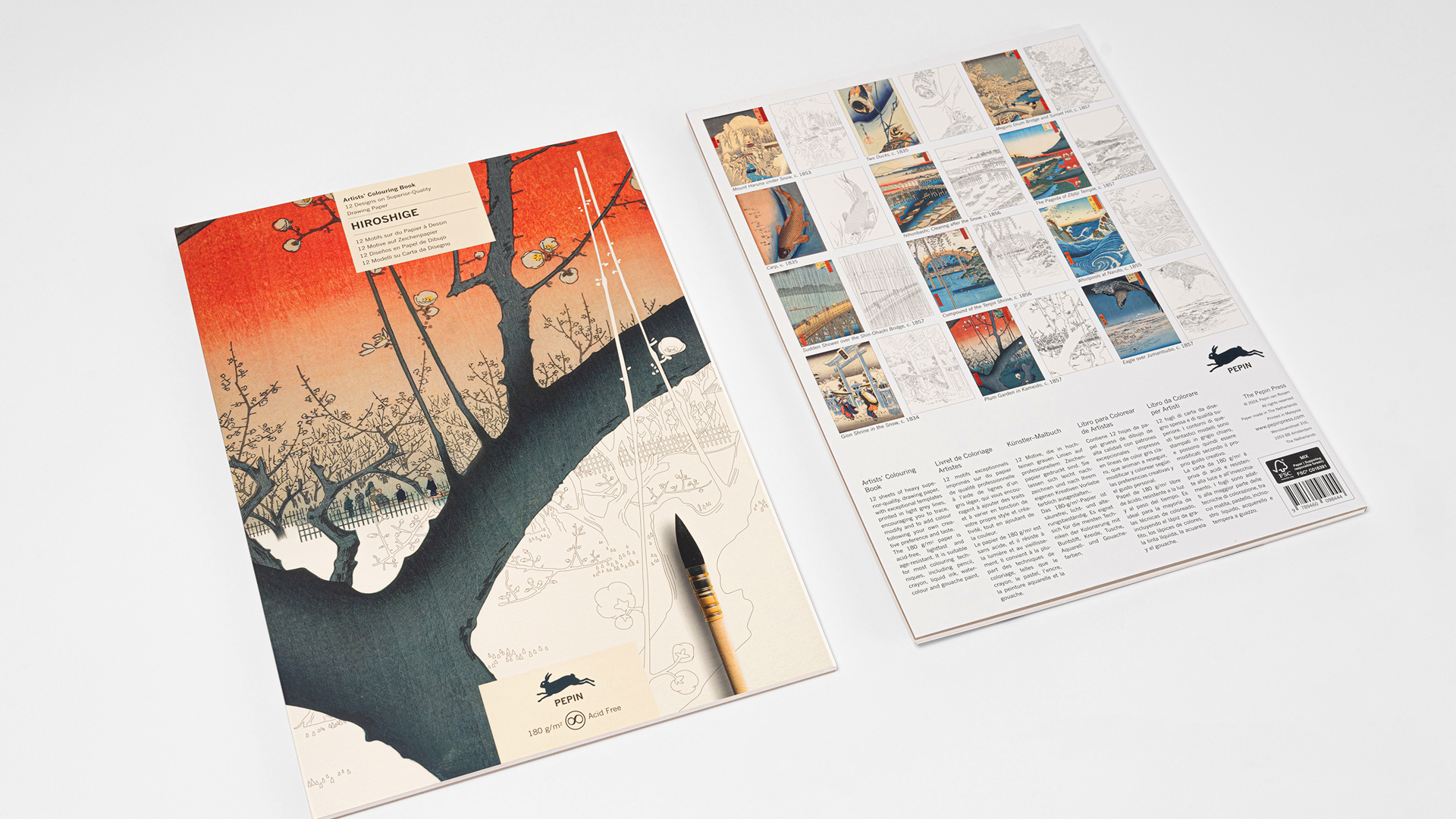 Hiroshige Colouring Book - 2