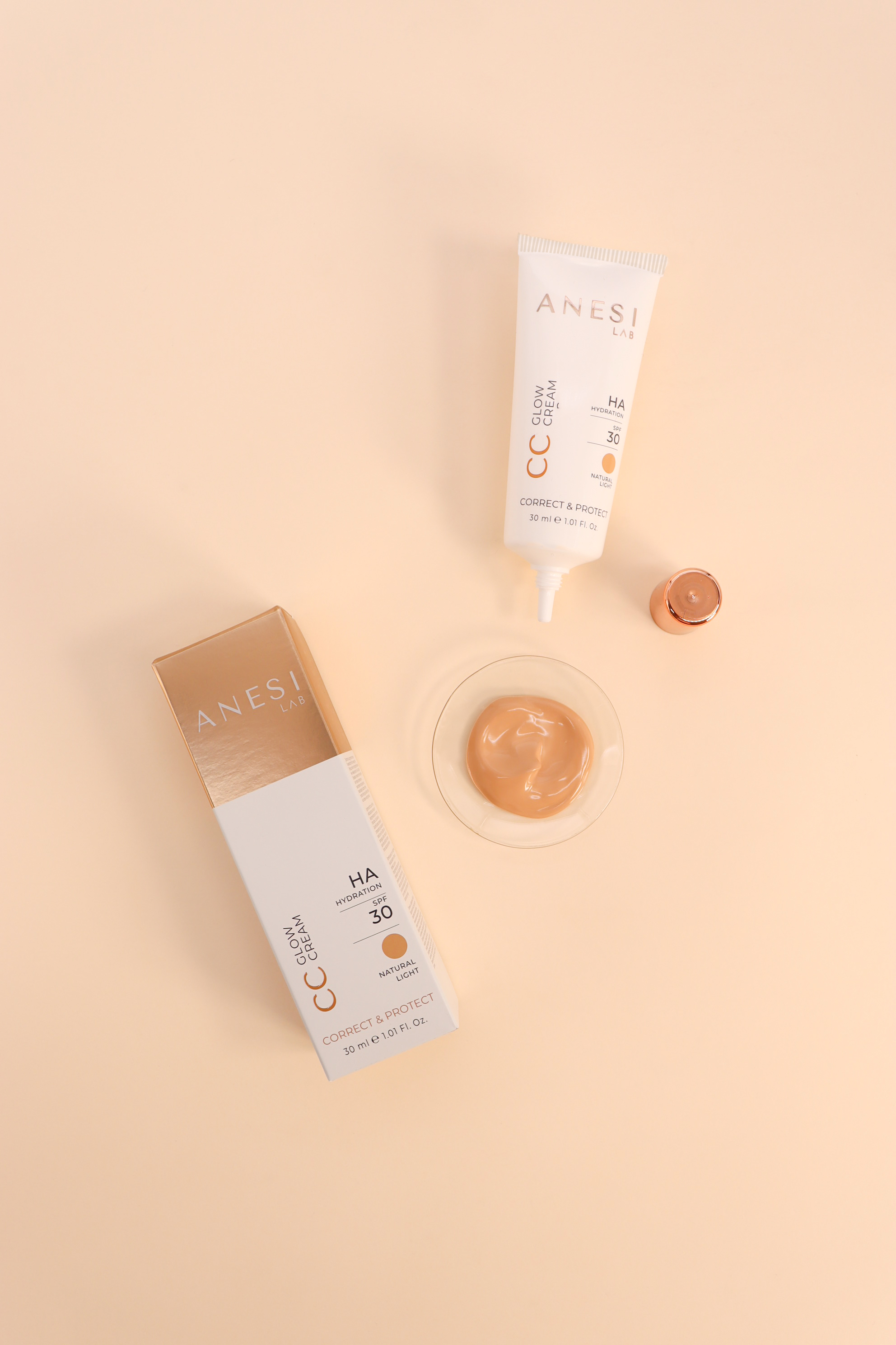 Anesi CC Cream Natural Light 30 ml