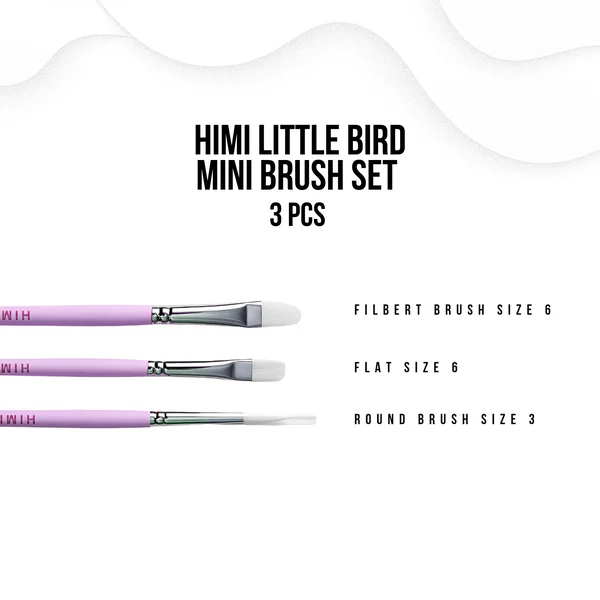 HIMI Twin Cup Gouache Set 36+3 Brushes Purple - 5