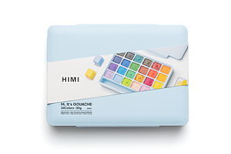 HIMI Jelly Cup Gouache Set 24 Ice Blue
