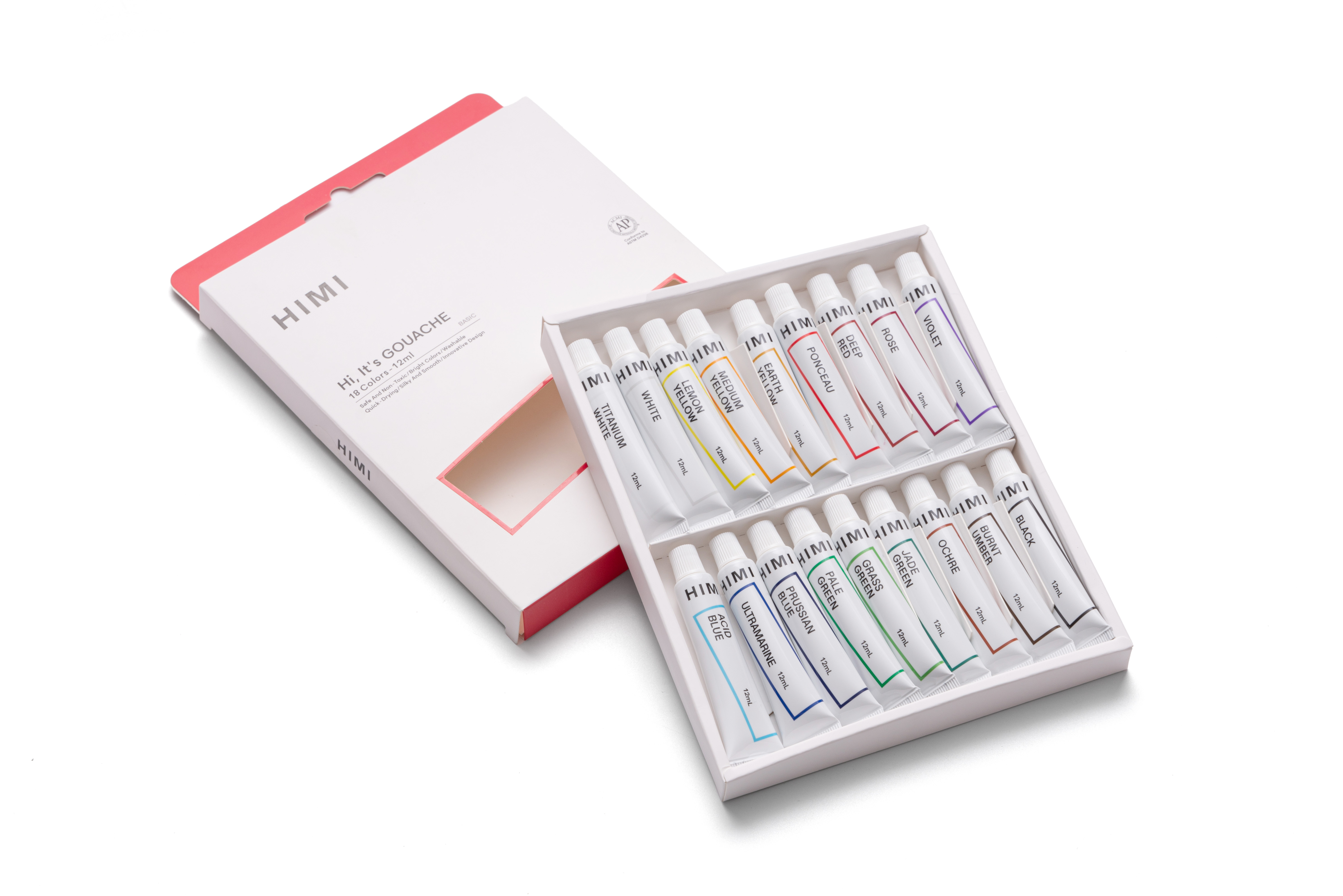 HIMI Tube Gouache Set 18 12 ml - 7