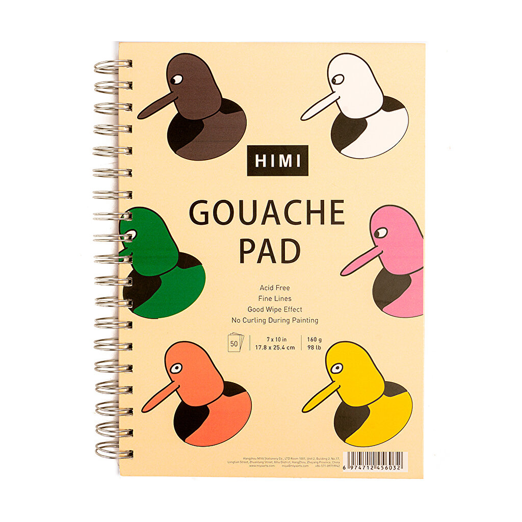 HIMI Paper Pad Gouache Cartoon Edition