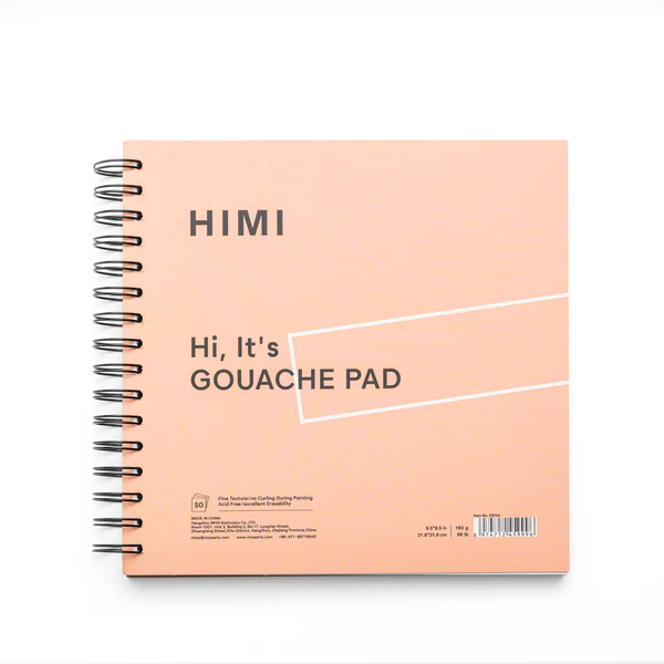 HIMI Paper Pad Gouache Pink Edition